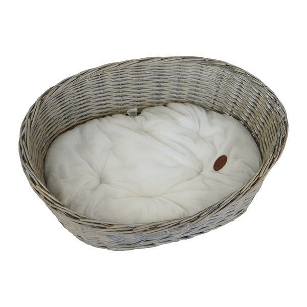 Banbury & Co Oval Willow Pet Basket