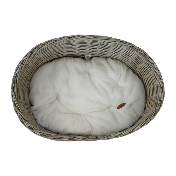 Banbury & Co Oval Willow Pet Basket